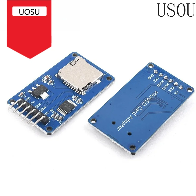 Micro SD card module/Mini TF card read-write/SPI interface/Power supply with level conversion