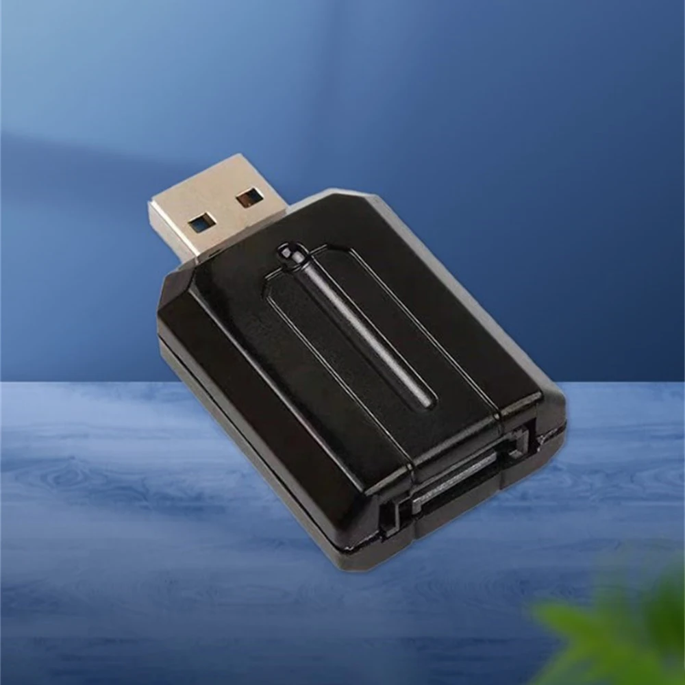 1/2/3PCS Usb 3.0 Esata Adapter Durable USB 3.0 To SATA HDD Adapter Easy Connection High Speed Data Transmission Usb 3.0 Esata