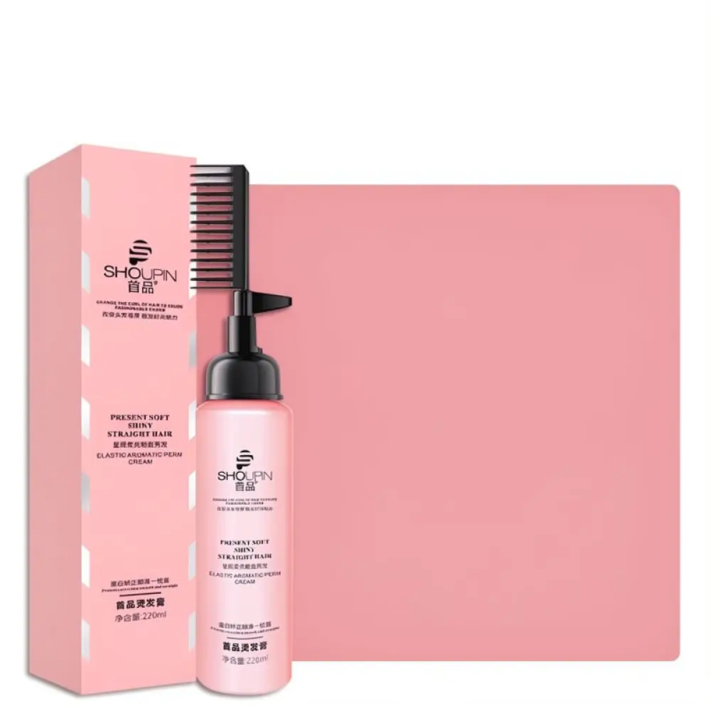 Hair Smoothing Straightening Cream For Shoupin Deep Hydration Repair Soft Formula Fast Acting Silky Hair Styling Agent