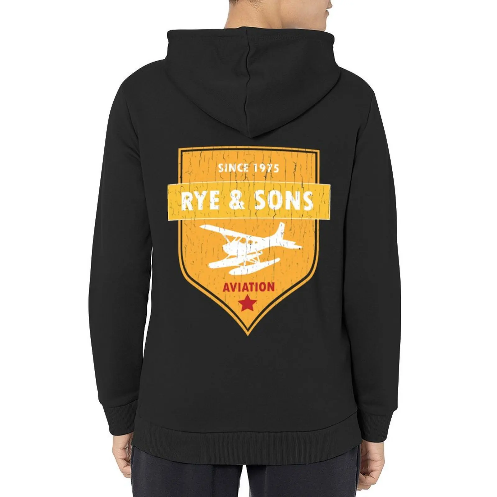 

Rye and Sons Hoodie mens clothing autumn jacket men winter clothes men's sweat-shirt set hoodie streetwear