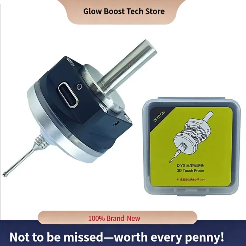 

Glow latest V6 anti-roll 3D Probe finder centering precision probe compatible with and grb