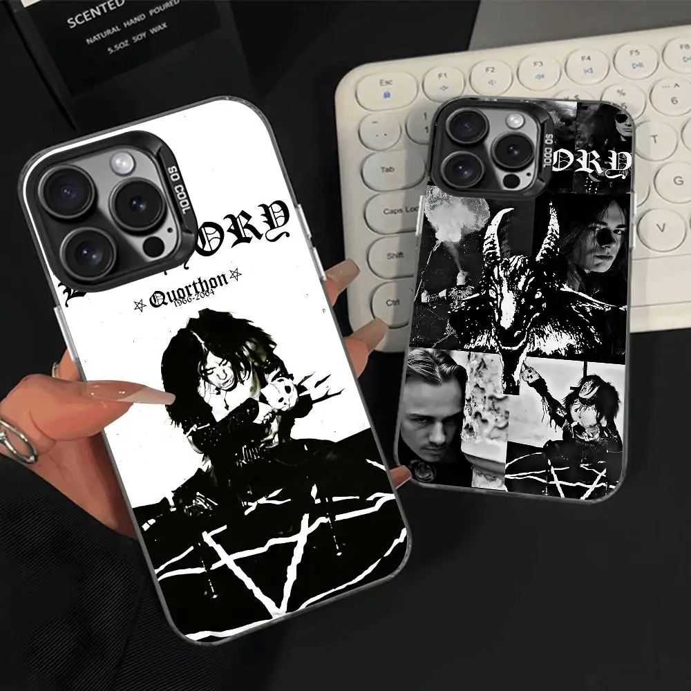 

B-BathoryS Band Quorthon Phone Case For iPhone 15,16,12,14,13,17,11,E,Pro,Max,Plus,Air,Mini Black TPU Cover