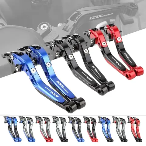 스즈키 GSX250/GW250/DL250/GSX250R 클러치 레버 브레이크 레버 세트 접이식 조절 식 핸들 레버 모터 액세서리 부품