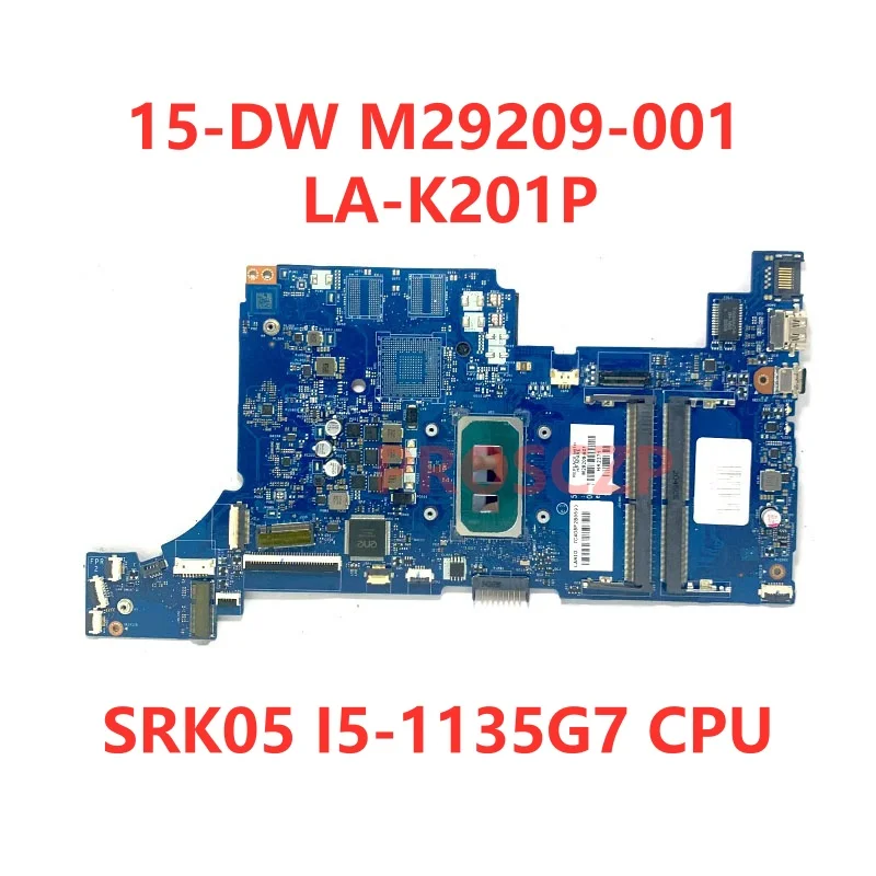 M29208-601 M29209-601 M29210-601 M29211-601 Pour HP 15-DW Ordinateur Portable Carte Mère LA-K201P Avec I3/I5/I7 CPU GM/MX350 100% Testé Bon