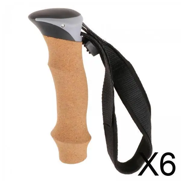 

Запасная рукоятка для треккинговой палки, удобная, коричневая, пластиковая, для альпинизма и походов