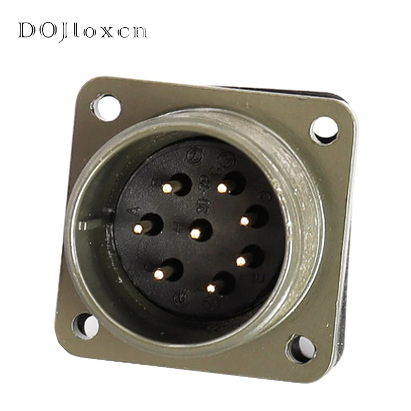 1 Set 8 Pin US Military Standard Aviation Plug Male And Female Waterproof Wiring Socket MS3106A-20-7S/P MS3102A-20-7S/P