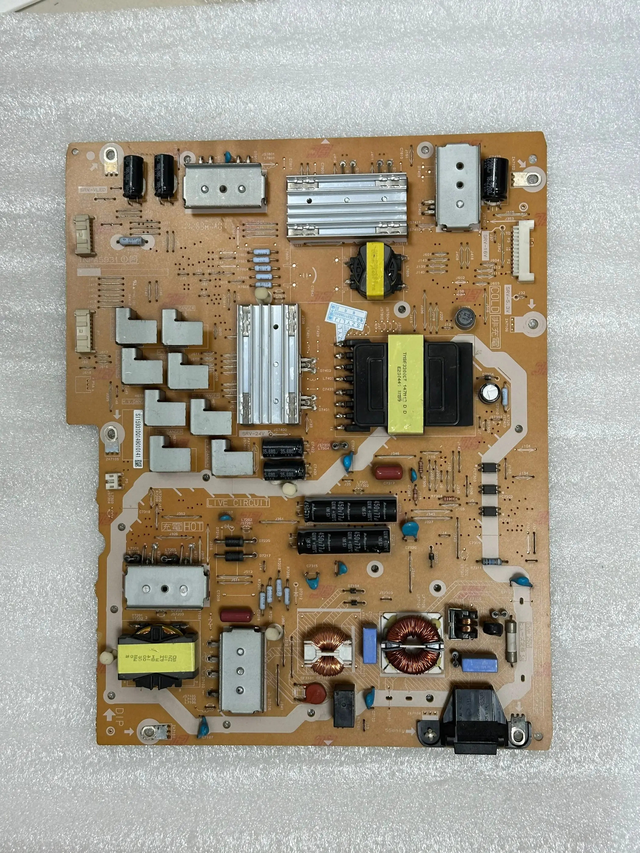 

Original TH-60AS670C TH-60AS620C Power supply board TNPA5931 1P