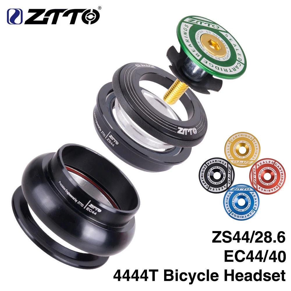 ZTTO 4444T MTB Bike Road Bicycle Headset 44mm ZS44 CNC 1 1/8