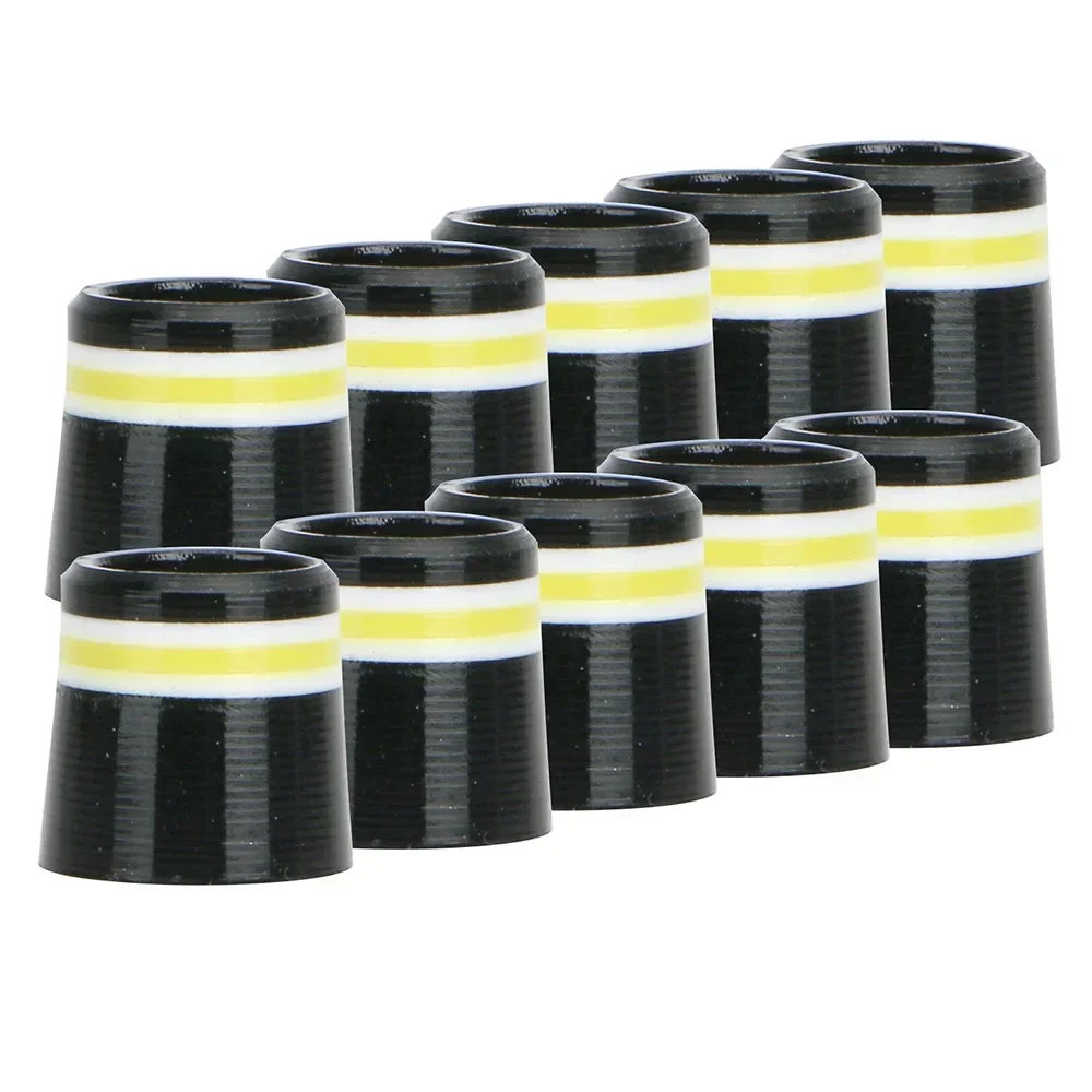 10Pcs Size 0.370 Plastic Golf Ferrules 9.45x12.7x13.46mm Golf Sleeve Ferrule for Golf Irons High Quality Club Shafts Accessories