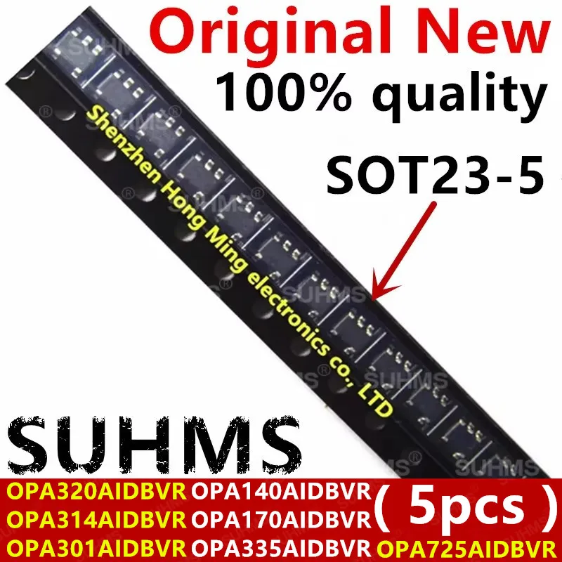 5 قطعة OPA320AIDBVR OPA314AIDBVR OPA301AIDBVR OPA140AIDBVR OPA170AIDBVR OPA335AIDBVR OPA725AIDBVR RAC RAZ AUP O140 OSVI OAPI OALI