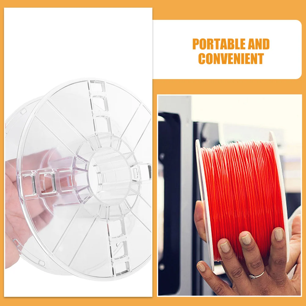 

3Pcs Plastic Cord Spool Extension Cord Reel Portable Cable Organizer Wire Storage Holder Cable Reel Spool Storage