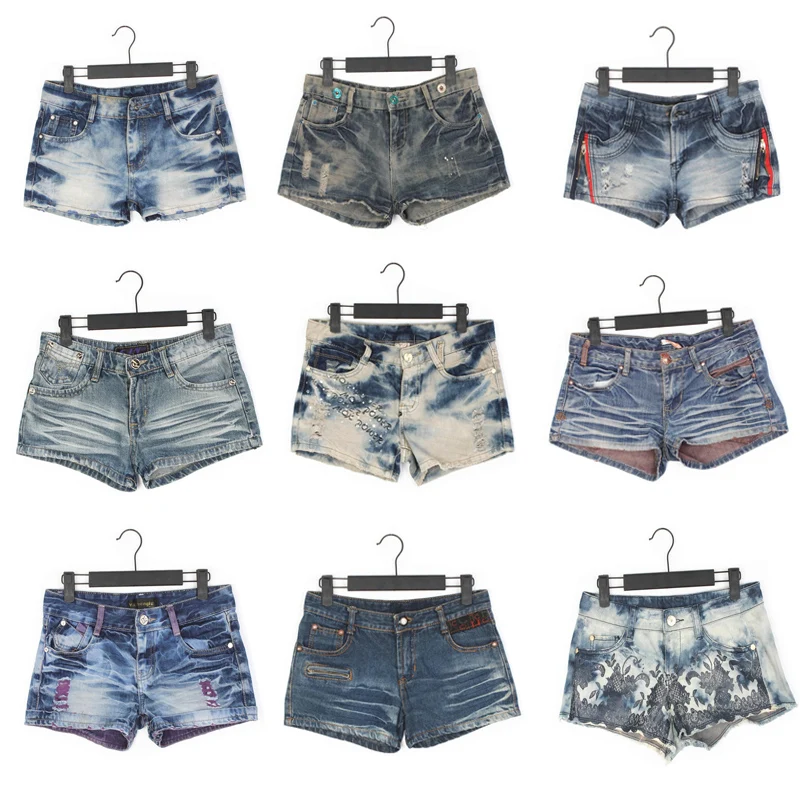 

Джинсовые шорты с низкой талией и эффектом тай-дай, в стиле Y2K, винтажные, для уличной моды, субкультурные, сексуальные, для девушек, джинсы с высокой талией, широкие брюки, супер короткие