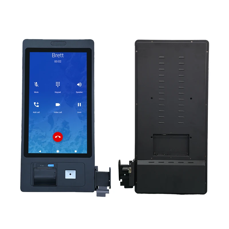 POS Ordering 15 21 24 27 32 Inch Touch Screen Android Wins Linux Kiosk Self-service Terminal Payment Kiosk For Restaurant