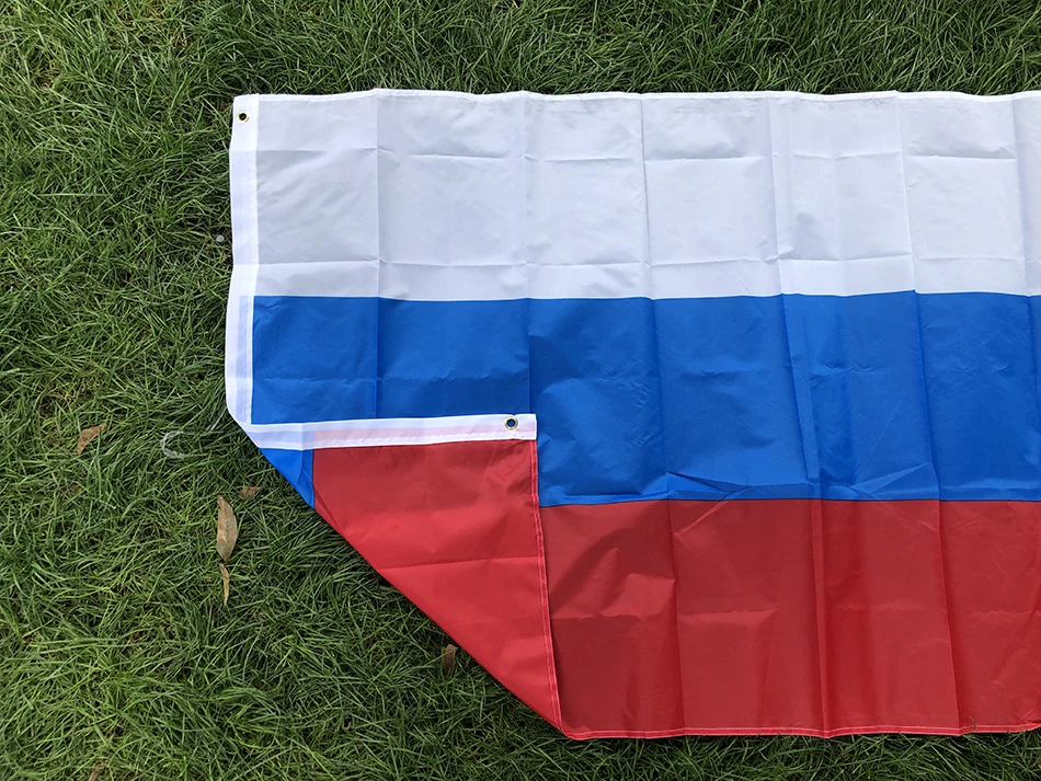 SKY VLAG gratis verzending 90x150cm Mooi hangend Polyester Rusland's President Vlag Russische Vlag Polyester de Rusland Nationale Banner