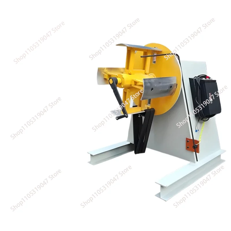 Power heavy material rack Punching press Automatic discharge machine Feeding rack 2-in-1 leveling machine