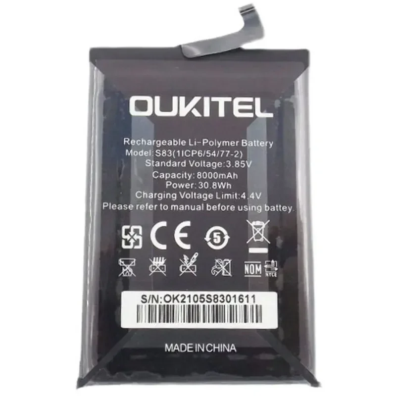 Battery for Oukitel WP9 Original Batterie Mobile Phone Accessories