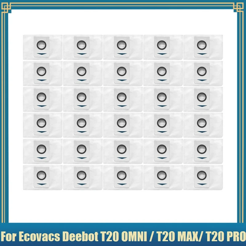 

Мешок для пыли A43F для Ecovacs Deebot T20 OMNI / T20/T20 Max / T20 Pro/X1 OMNI/ X1 TURBO/ T10 OMNI /T10 TURBO Сменный мешок для пыли