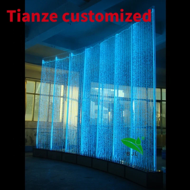 

(customized)High quality glowing ocean aquarium acrylic water bubble wall panel with LED light home & hotel decoration