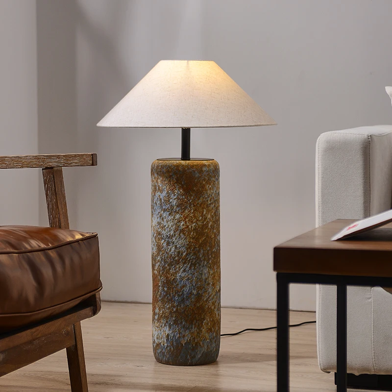 

Lamp Japanese-style wabi-sabi wind Zen design sense Personality creative B & B living room tea room study lamp
