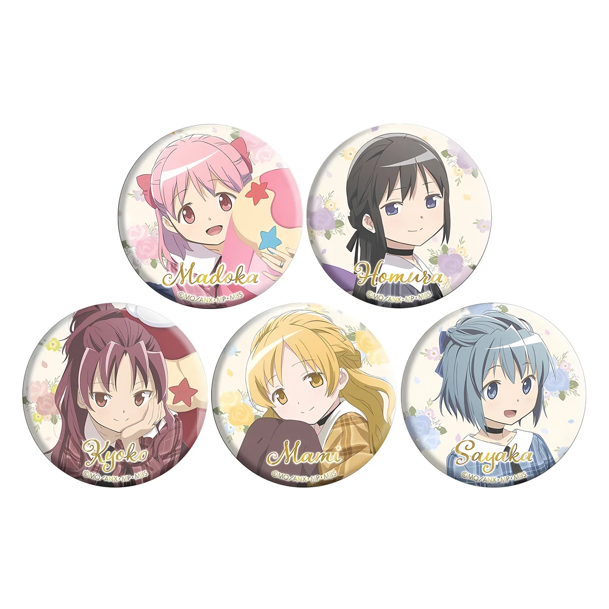 

58 мм аниме Puella Magi Kaname Madoka Magica Akemi Homura Miki Sayaka косплей костюм значок булавка SPTE жесть брошь реквизит Gilf ﻿