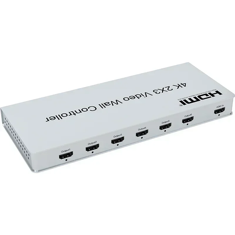 Immagine 5: Controller per parete video HDMI 4K 2x3 Processore per parete video HDMI DVI 1X2 1X4 1X3 2X1 4X1 3x2 Processore multi schermo video Giuntatrice TV