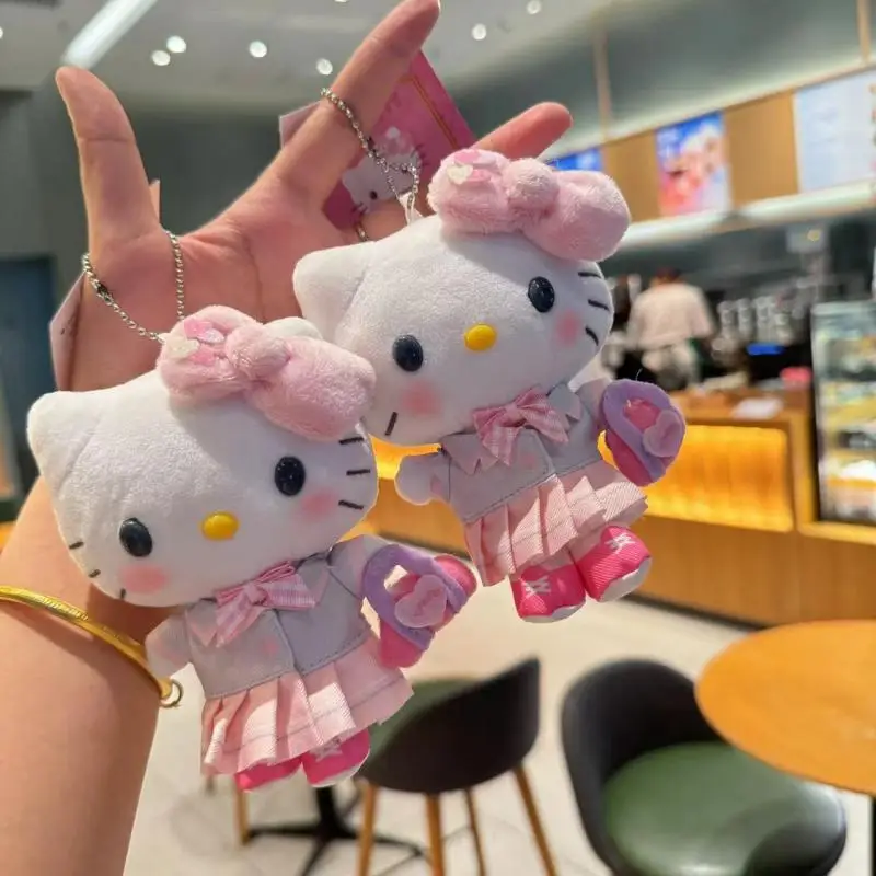 

Hello Kitty Cartoon Hot Sale Kt Pendant Cute Spicy Girl Cat Pendant Doll Girl Backpack Decoration Women Accessories Wholesale