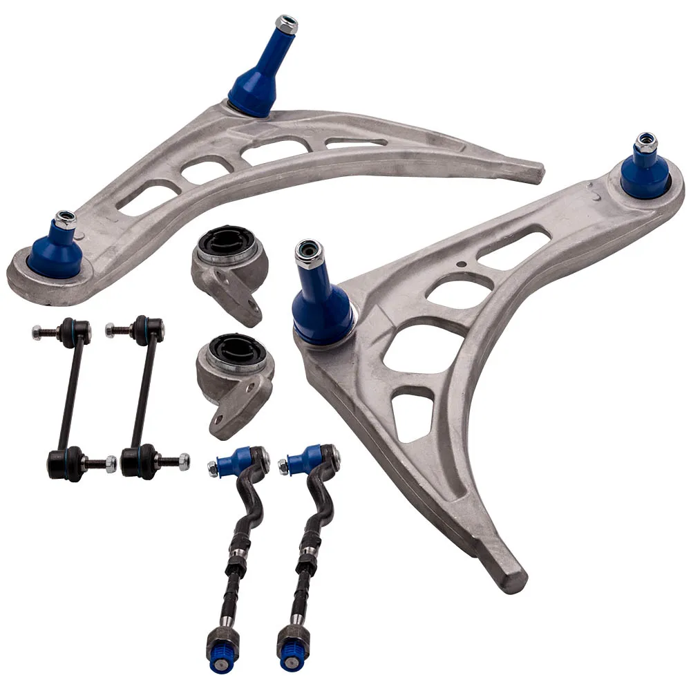 Front End Suspension Control Arm Wishbone Ball Joints Bushing Set For BMW E46 - view 3