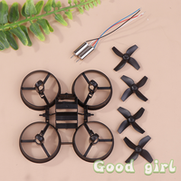 JJRC H36 Eachine E010 Furibee F36 DIY Mini RC Drone 65mm Wheelbase Frame Kit W/ Propeller 4Pcs 615 Motors