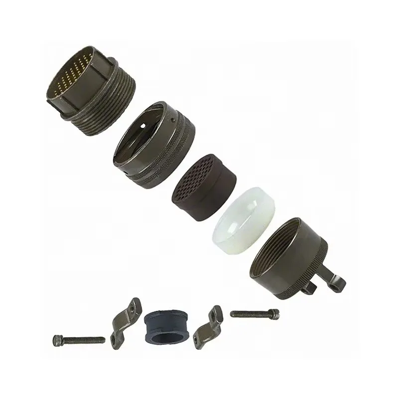 PT06E-22-55P(SR) 55 Position Male Solder Cup Circular Connector MIL-DTL-26482 Series I Olive Drab Plug