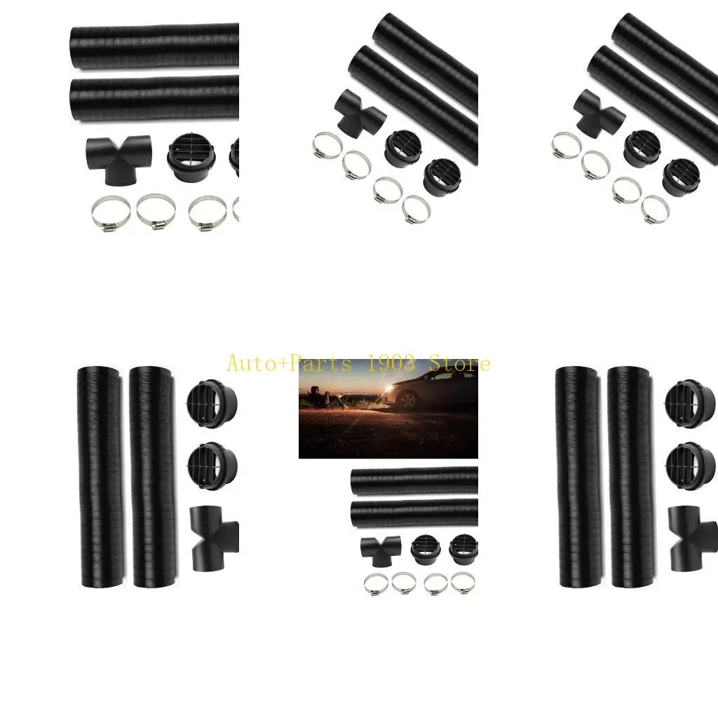 

E21C 75 мм для дизельных двигателей, труба нагревателя, воздуховод, тройник + выходное отверстие для теплого воздуха + отверстие