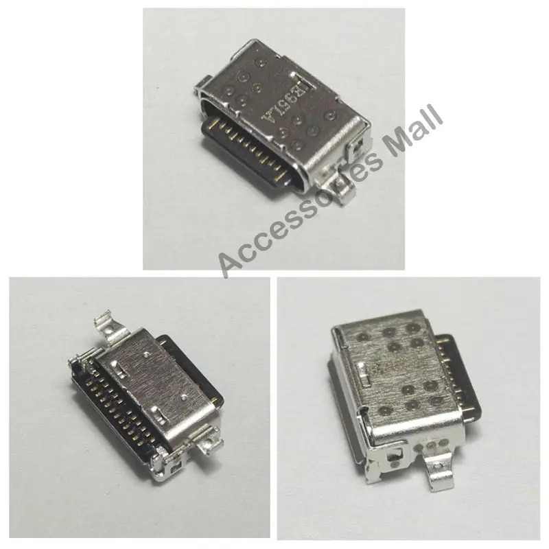 1-50 قطعة تيار مستمر السلطة جاك لهواوي Matebook 13 14 x WRT-W19 WRT-W29 جاك تيار مستمر موصل محمول مقبس الطاقة استبدال #1