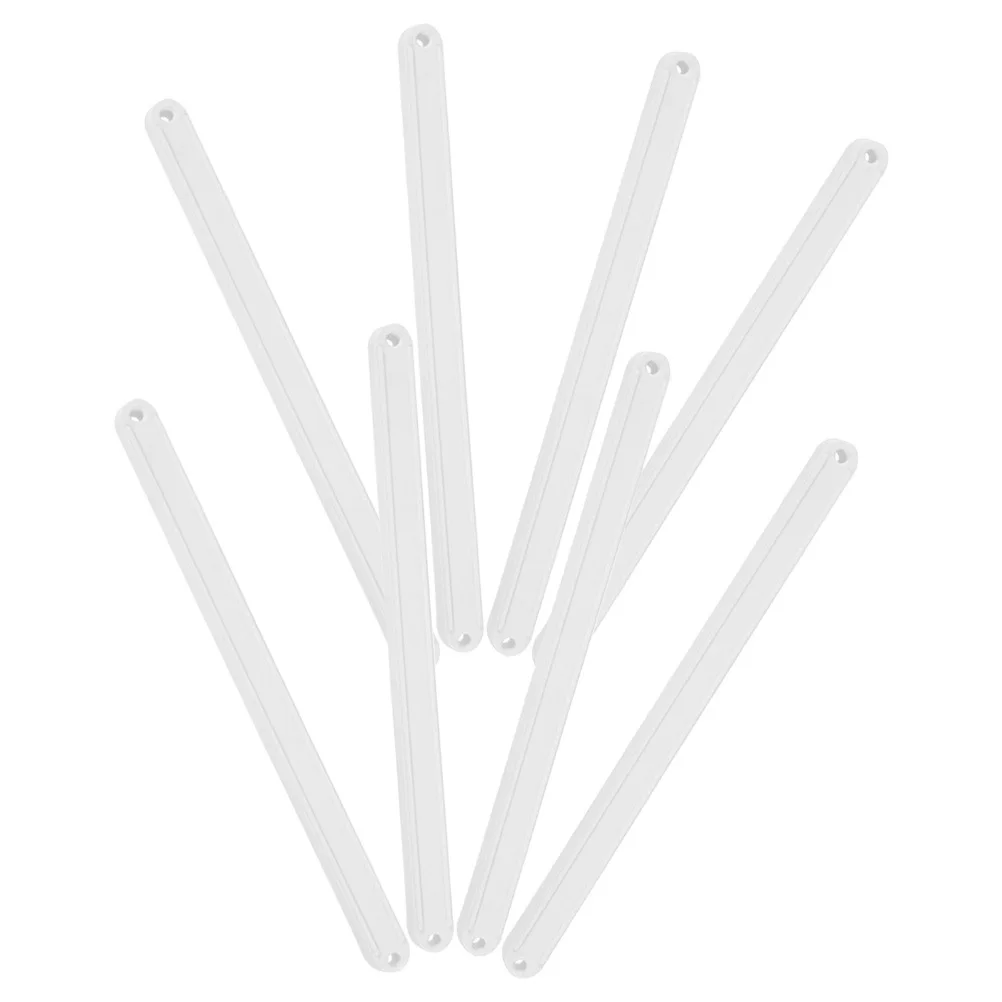 

8pcs Plastic Drawer Slides Heavy Duty Bottom Mount Cabinet Rails Kitchen Cupboard Storage Guide Rail Replacement Parts Furniture