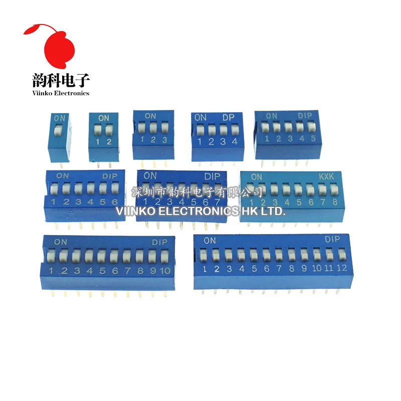 10Pcs Slide Type Sw…