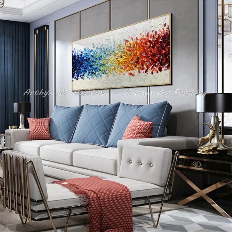 Classic Abstract Aesthetics Wall Art Block Texture HD Oil On Canvas Posters And Prints Home Bedroom Living Room Decoration Gifts