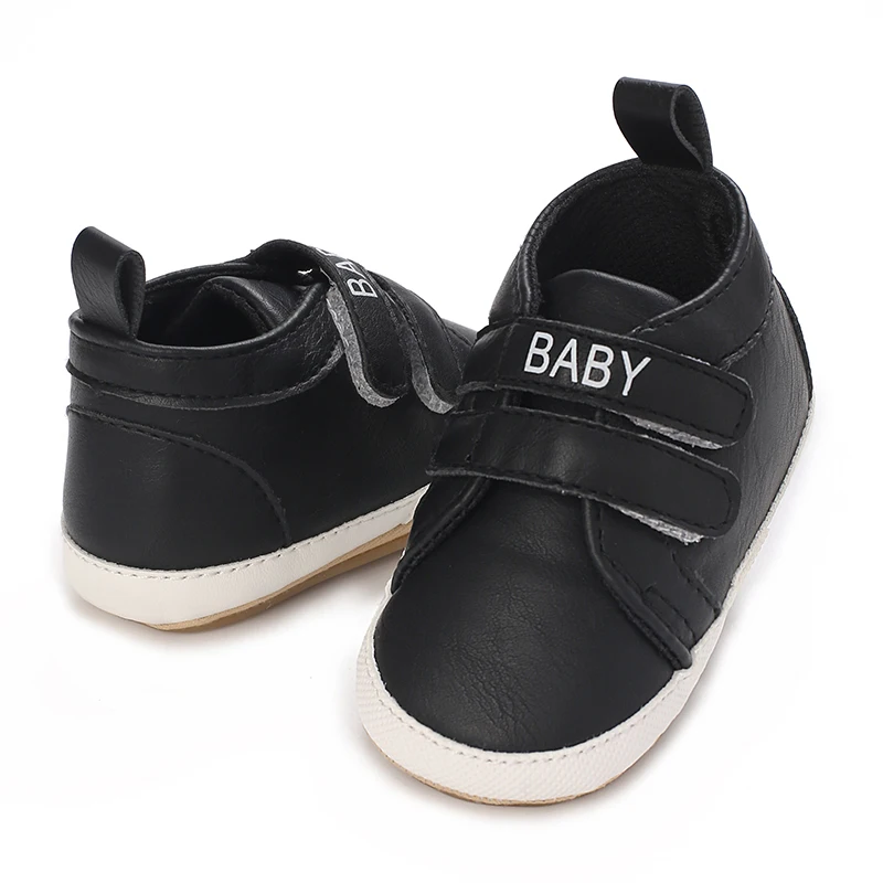 Casual Rubber Sole Baby Shoes Kids Sneakers Baby Girl Boy Solid Color Kids Shoes Socks Infant Toddler Non Slip Sports Shoes