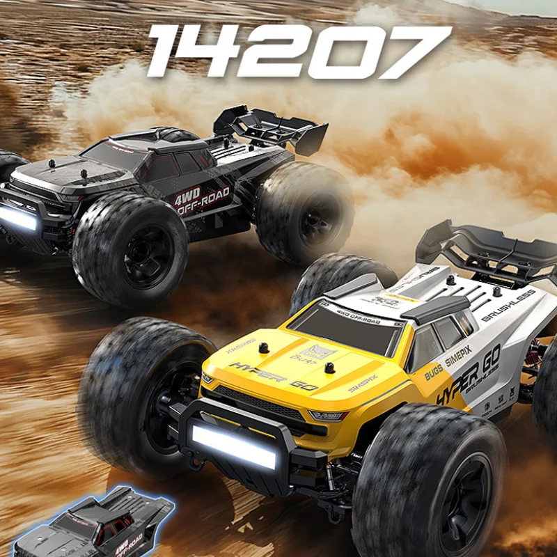 

Meijiaxin 1:14 brushless RC remote control car 14207 four-wheel drive drift off-road vehicle 2.4G high-speed car model toy