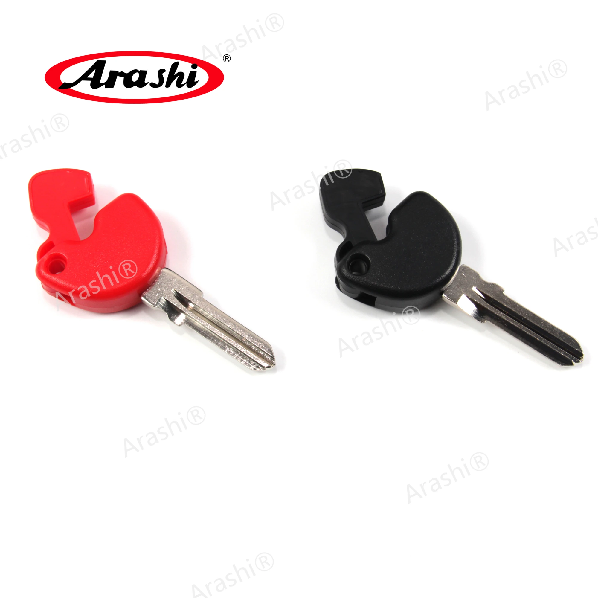 Motorcycle Uncut Blade Blank Key Embryo For PINGGIO Vespa GTS 125 200 259 300 Replacement Accessories Black Red