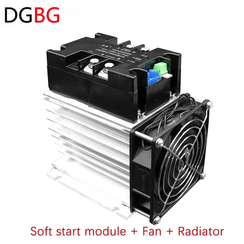 Single-phase Intelligent Motor Soft Starter Soft Start Module Slow Start For Water Pump Motor Module With Fan Radiator