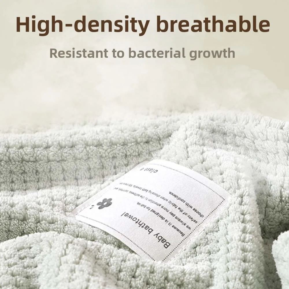

Hangable Breathable Baby Towel Polyester Fiber Facecloth Solid Color Washrag Fluffy Quick Water Absorption Soft Washcloth Men