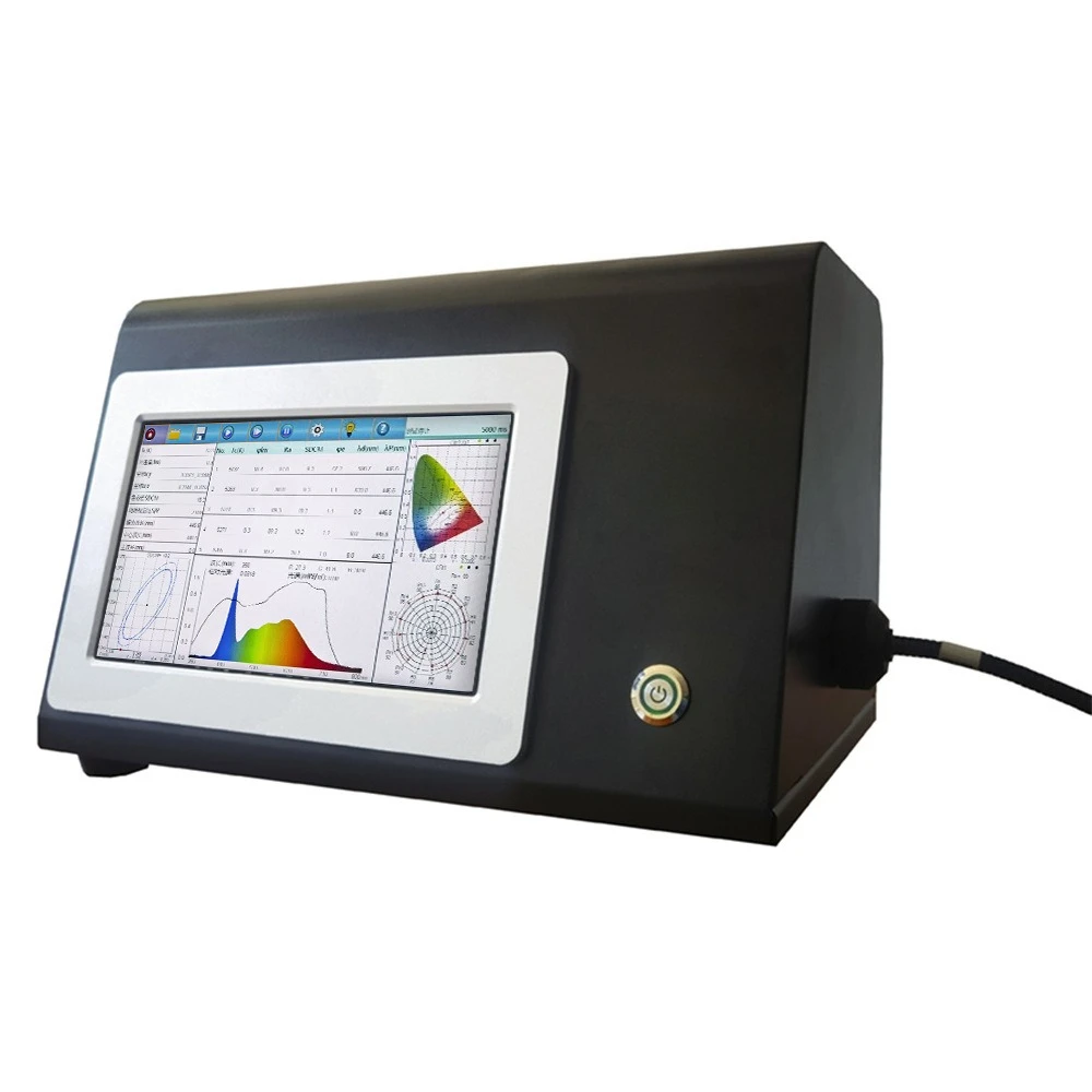 

Medical endoscope spectral analysis system, medical optical precision cold light source test system
