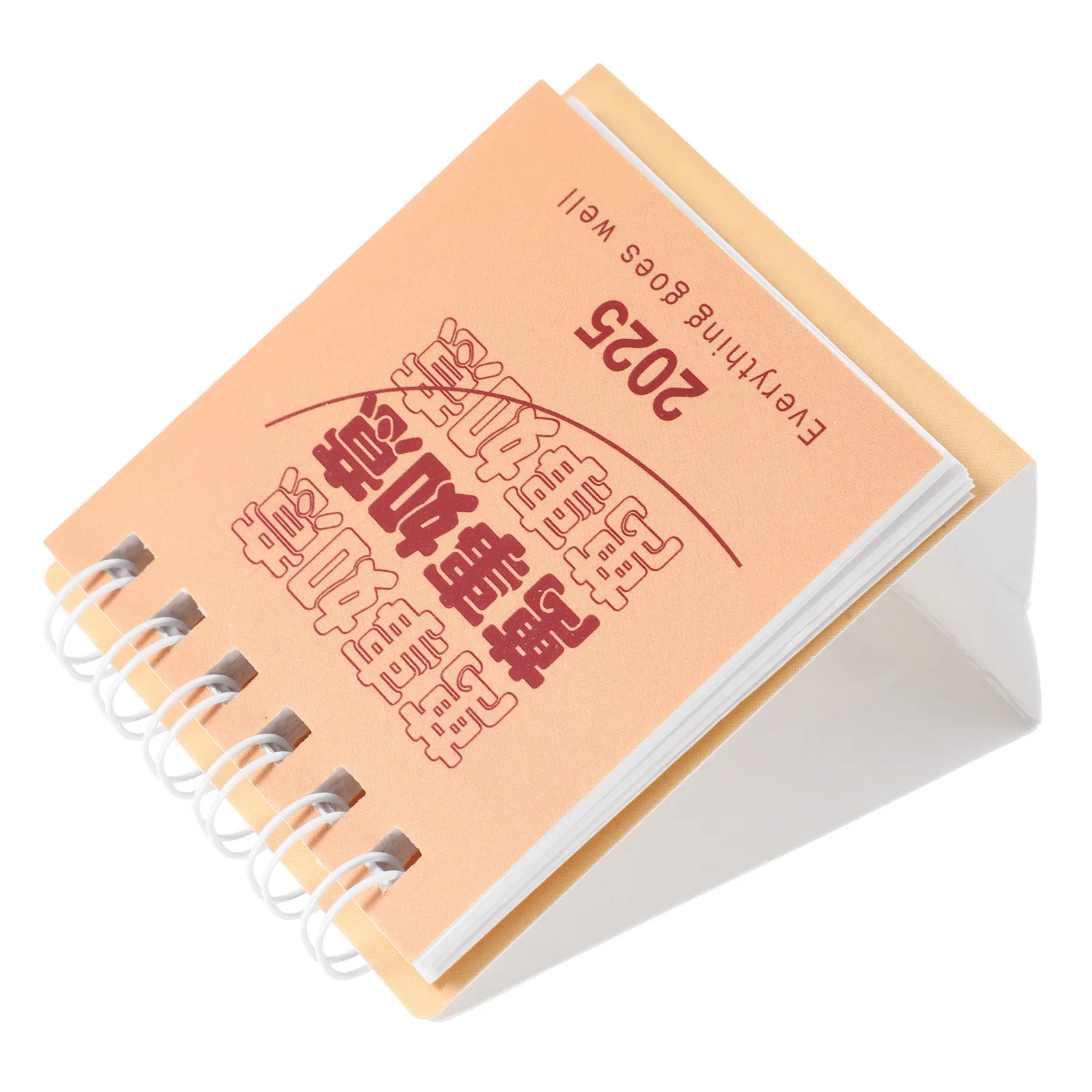 

Mini Desk Calendar 2025 Inspirational Desktop Compact Office Flip Calendar Small Motivational Tabletop Planner