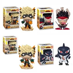 Funko MY HERO ADADEMIC Katsuki Bakugo 969# Hero Killer Stain 636# Vinyl Action Figure PVC Model Toys for Child Christmas Gift