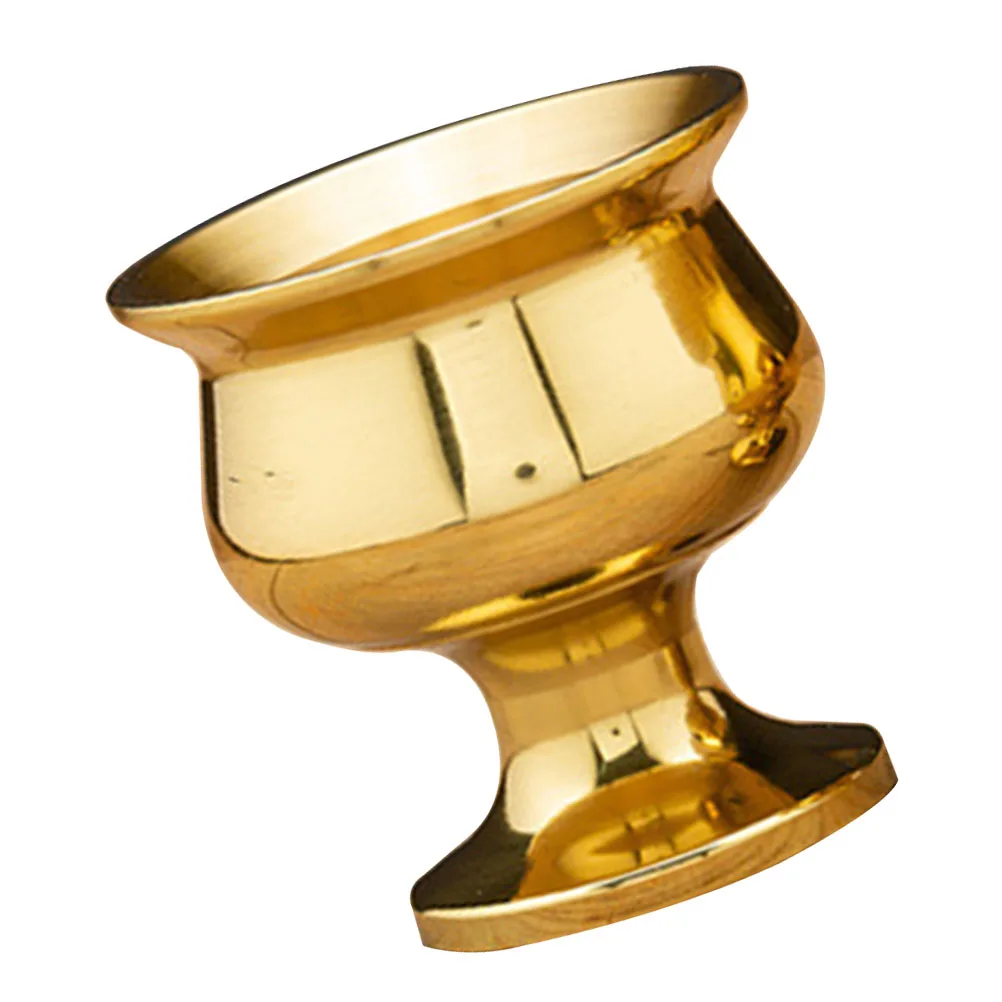 

Brass Teacup Bowl for Altar Vintage Goblet Worship Cups Burner