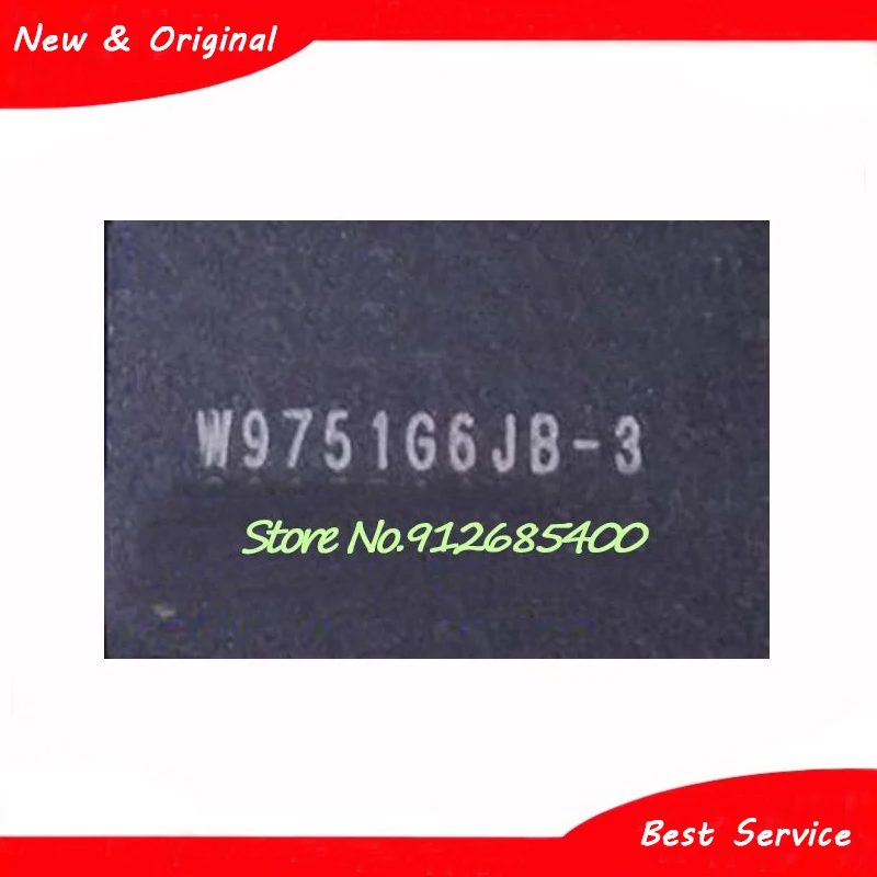 5 Pcs/Lot W9751G6JB-3 WBGA84 New and Original In Stock