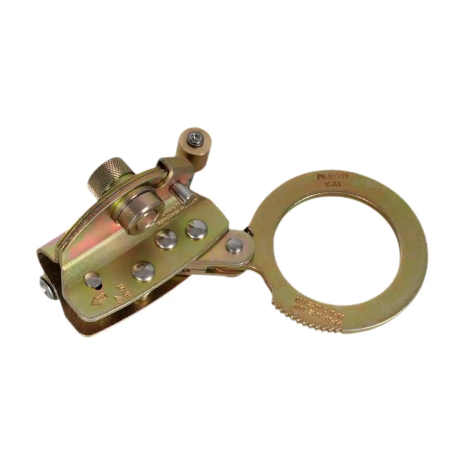 

Rope Grab Ascender Auto Locking Equipment Limiter 18kN Carbon Steel for 16mm