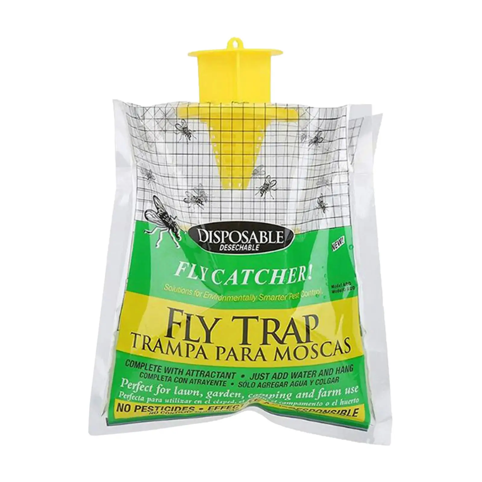 Fly Catcher Fly Hunter, Hanging Portable Professional Ranch, Disposable Fly Trap