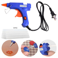 20W Hot Melt Glue Gun Industrial Household Mini Electric Adjustable Temperature Tool With 7mm Glue Sticks
