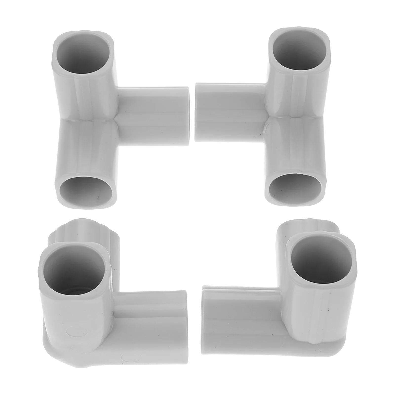 4 Pcs Baby Guardrail DIY Pvc Pipe Fitting Connector Elbow Corner Fittings Baseball Joint Playpen