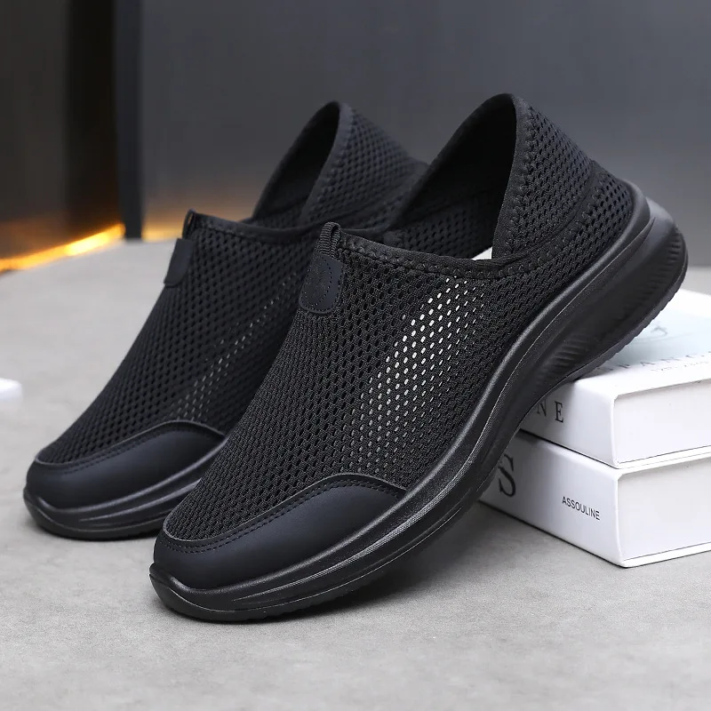 Men's Shoes, Summer Mosquito Repellent Shoes, Low Cut Casual Shoes, Breathable Dad Shoes, Lazy Shoes, Comfortable Single Shoes