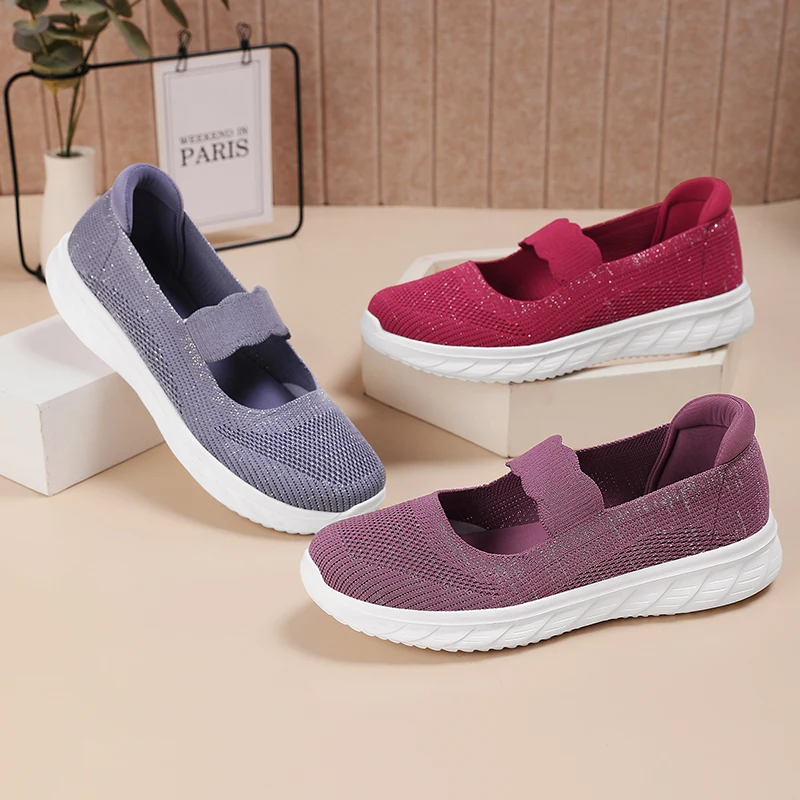 أحذية مشي كاجوال أنيقة مع أحذية رياضية نسائية عصرية على الطراز الباريسي، أحذية فاخرة مناسبة للارتداء اليومي